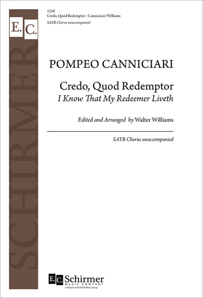 Credo, Quod Redemptor : I Know that my Redeemer liveth