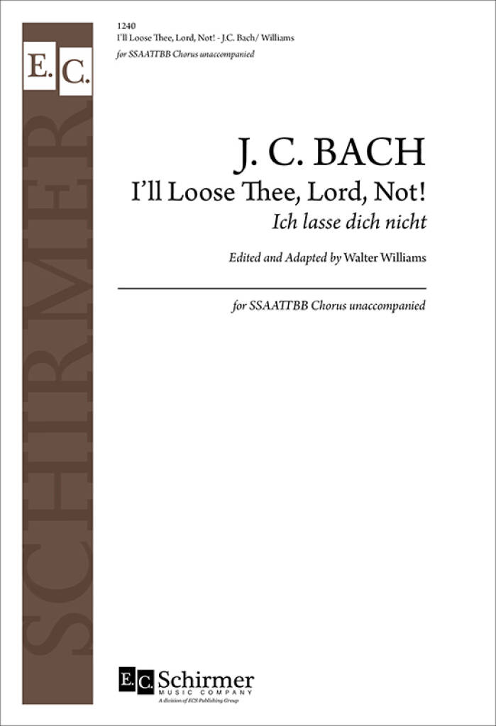 I'll Loose Thee, Lord, Not! : Ich lasse dich nicht