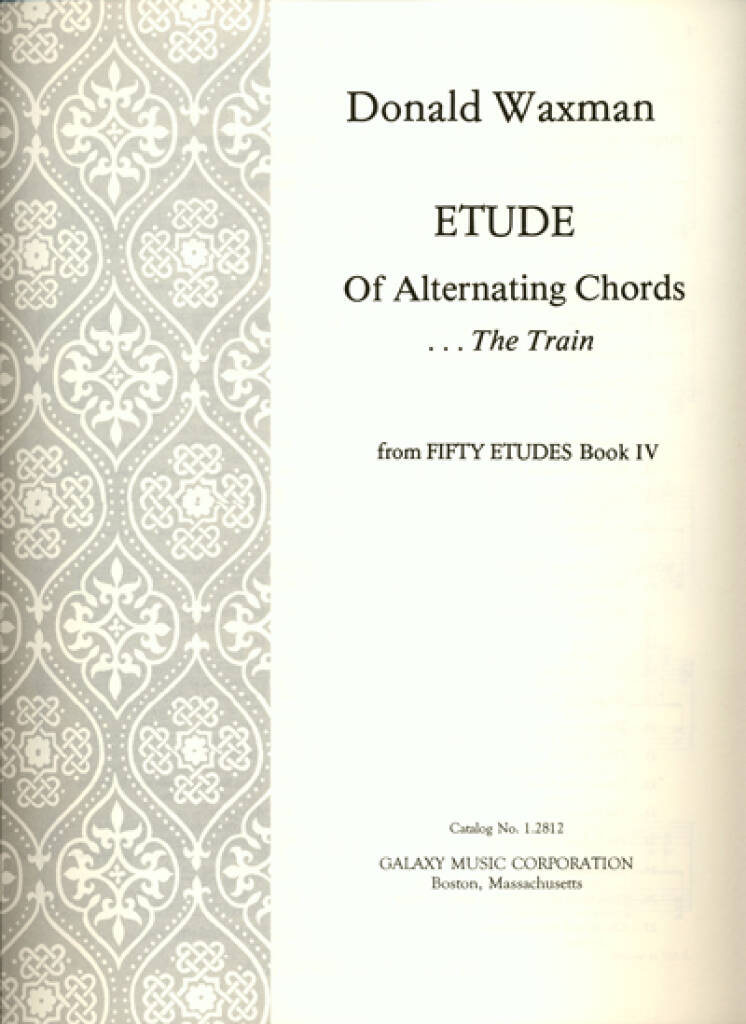 Etude No. 50: Alternating Chords : The Train
