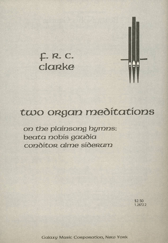 Two Organ Meditations