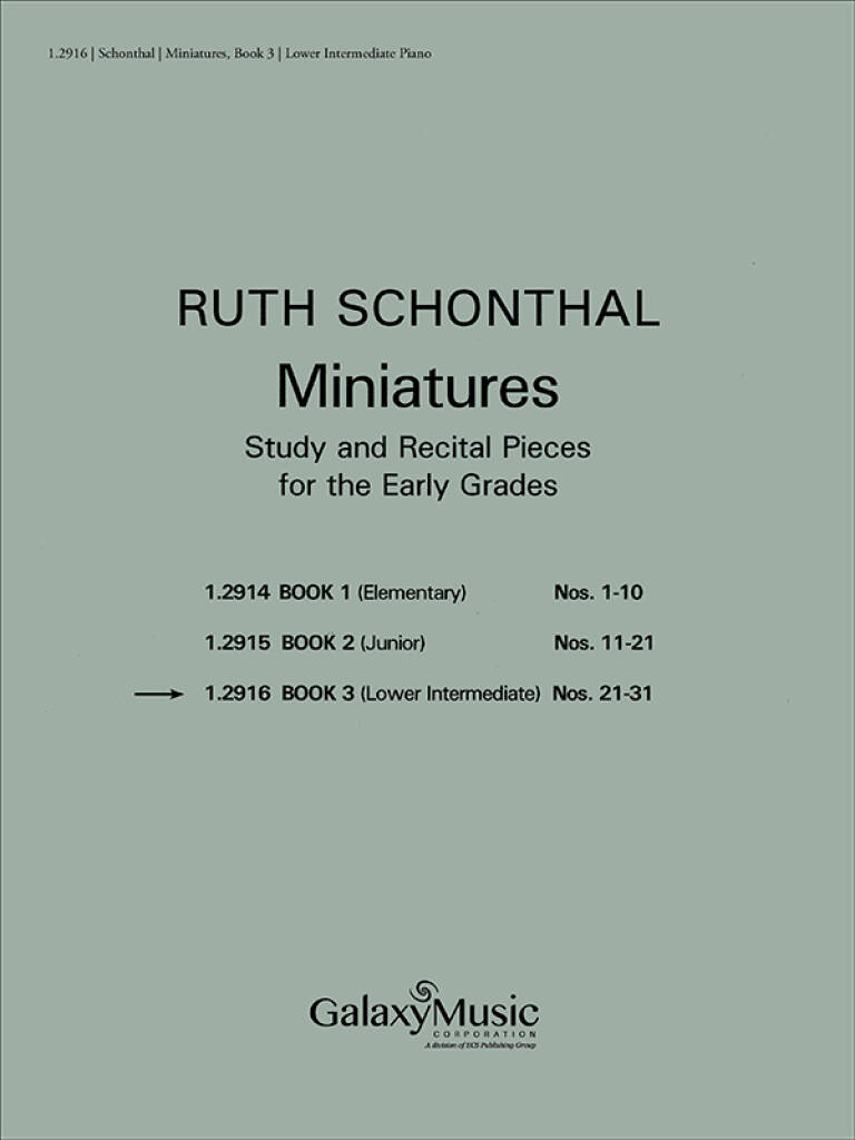 Miniatures, Book 3