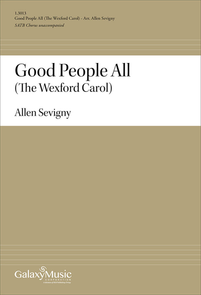 Good People All : The Wexford Carol