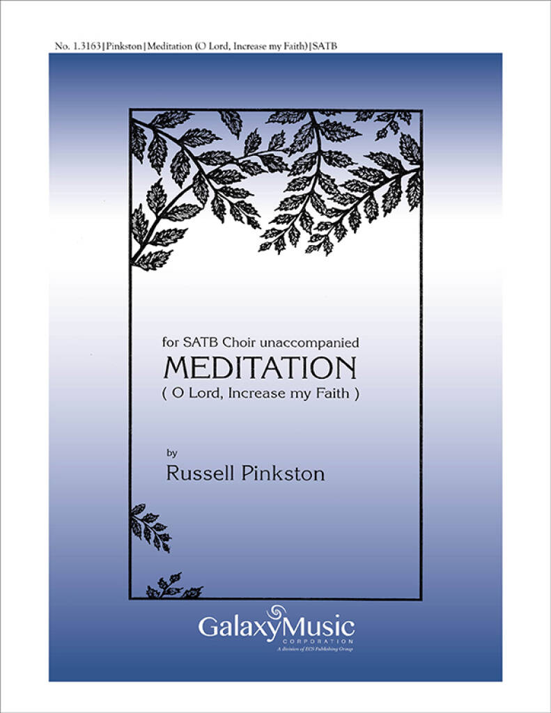 Meditation : O Lord, Increase My Faith