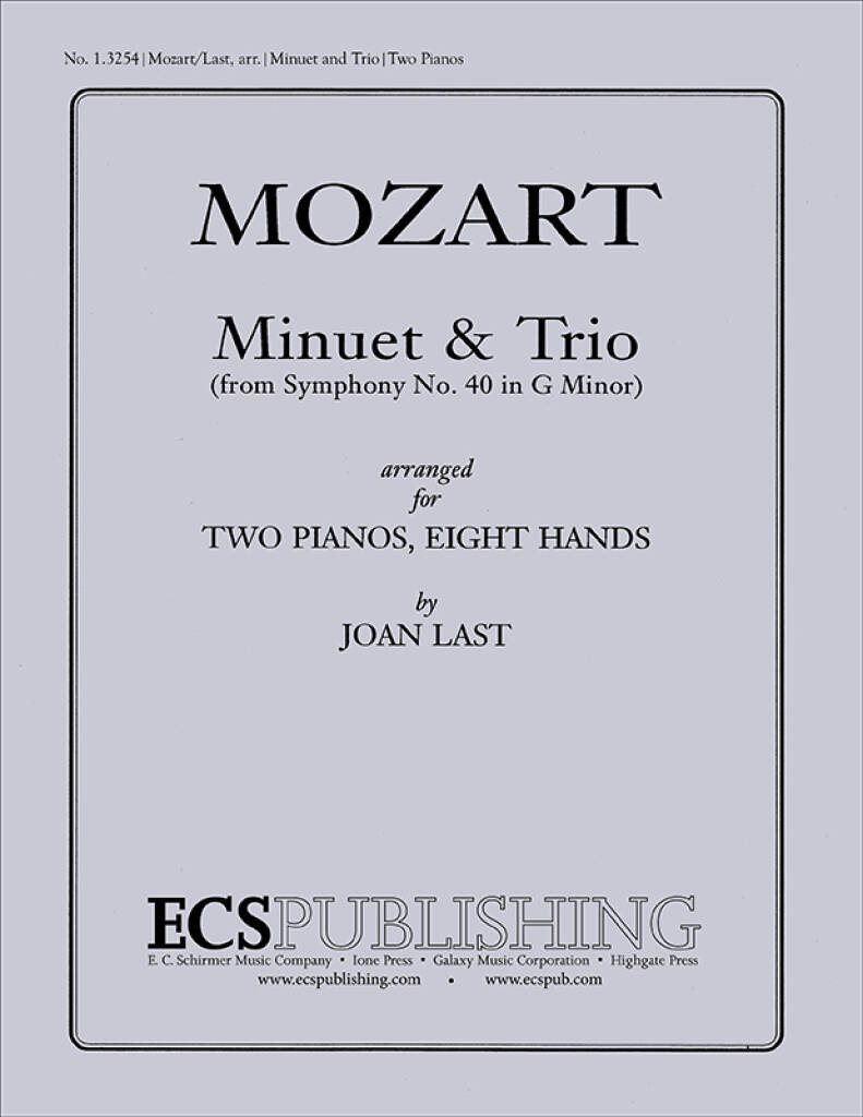 Minuet & Trio : from Symphony No. 40