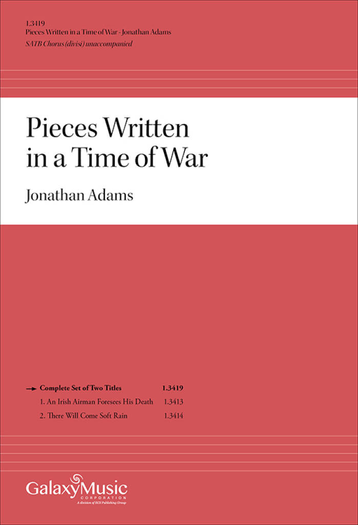 Pieces Written in a Time of War