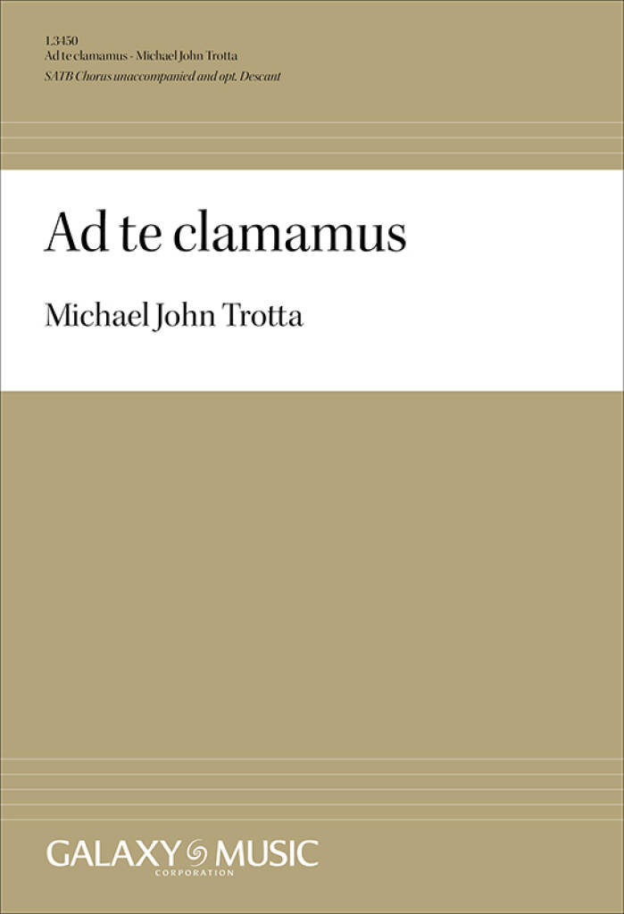 Ad te clamamus