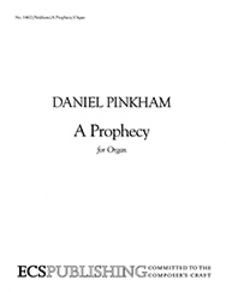 A Prophecy
