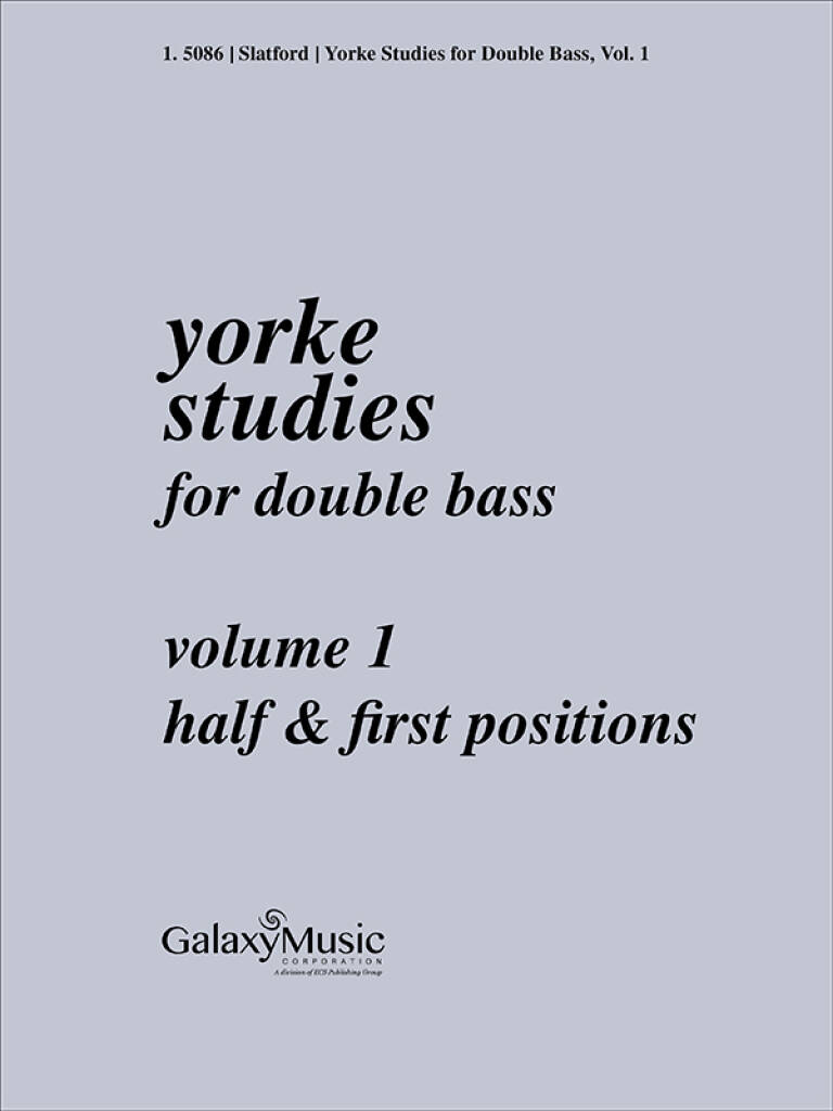 Yorke Studies for Double Bass, Vol. 1
