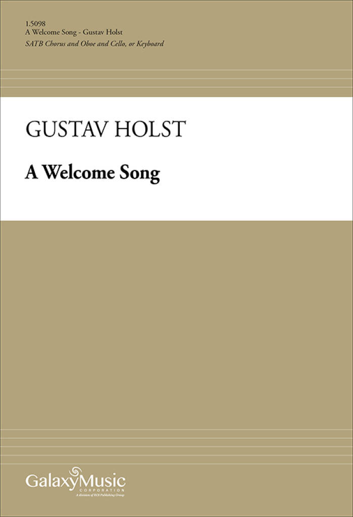 A Welcome Song
