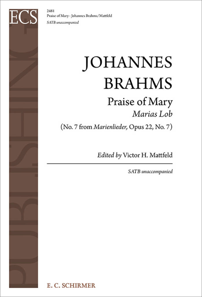 Marienlieder: No. 7. Praise of Mary : Marias Lob