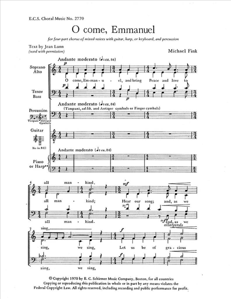 O Come, Emmanuel