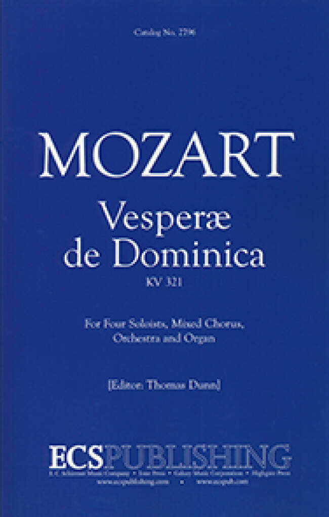 Vesperae de Dominica, K.321