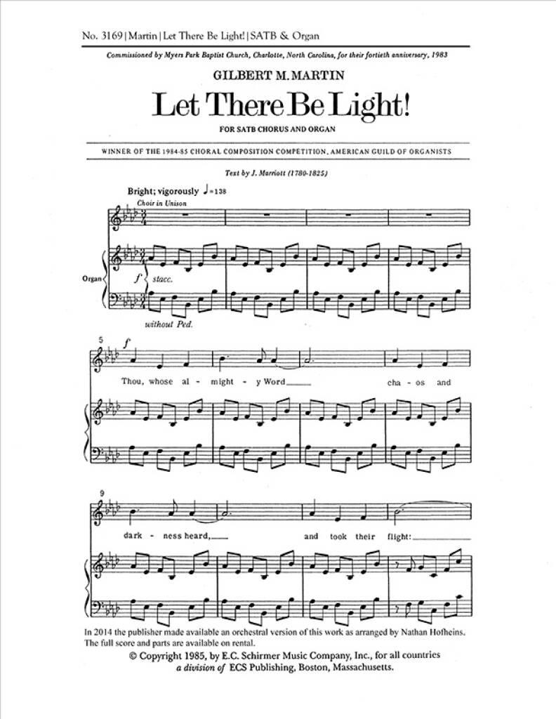 Let There Be Light!
