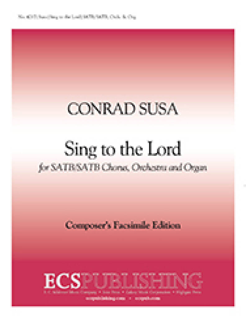 Sing to the Lord