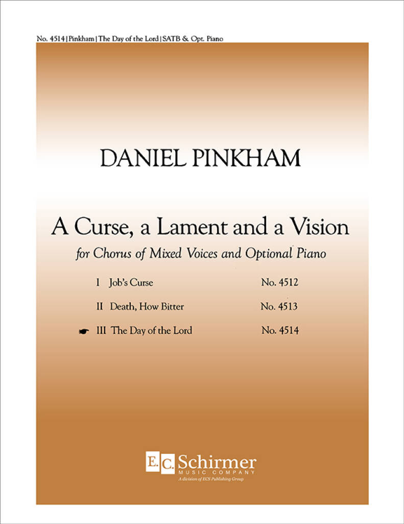 A Curse, a Lament, and a Vision : No. 3. The Day of the Lord