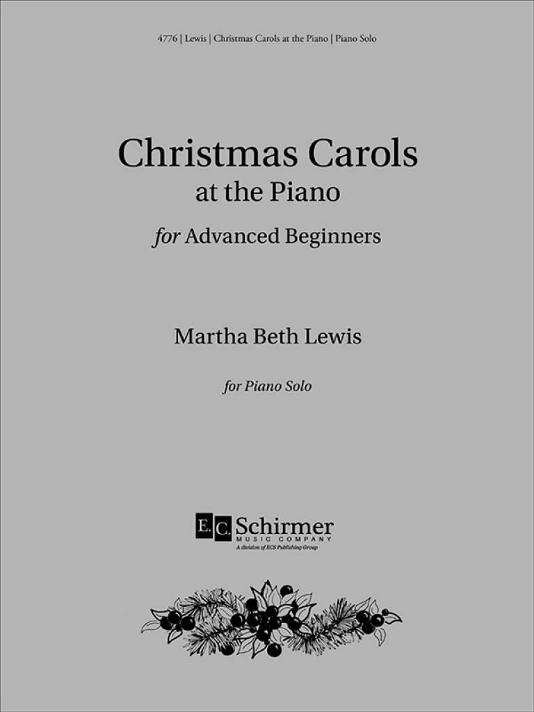 Christmas Carols at the Piano for Adv. Beginners