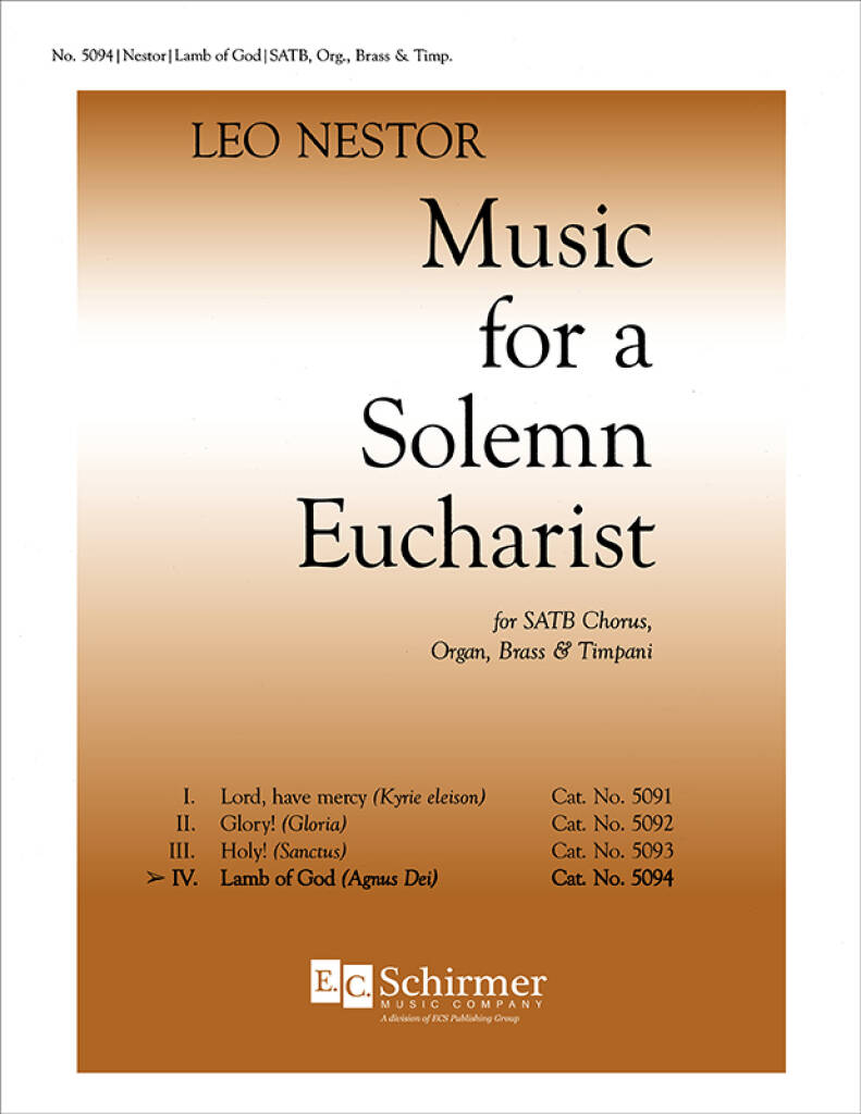Music for a Solemn Eucharist: No. 4. Lamb of God