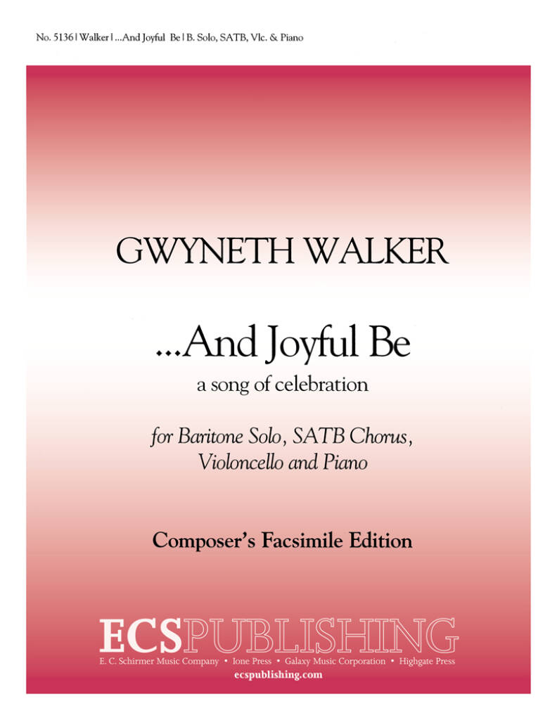 And Joyful Be