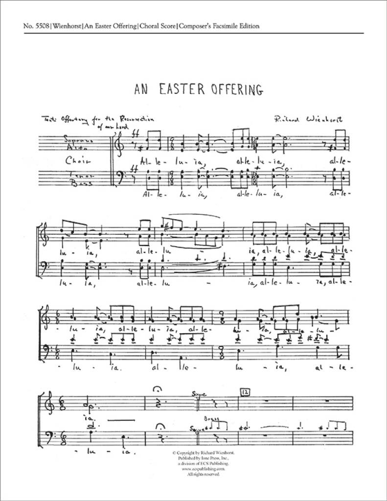 An Easter Offering