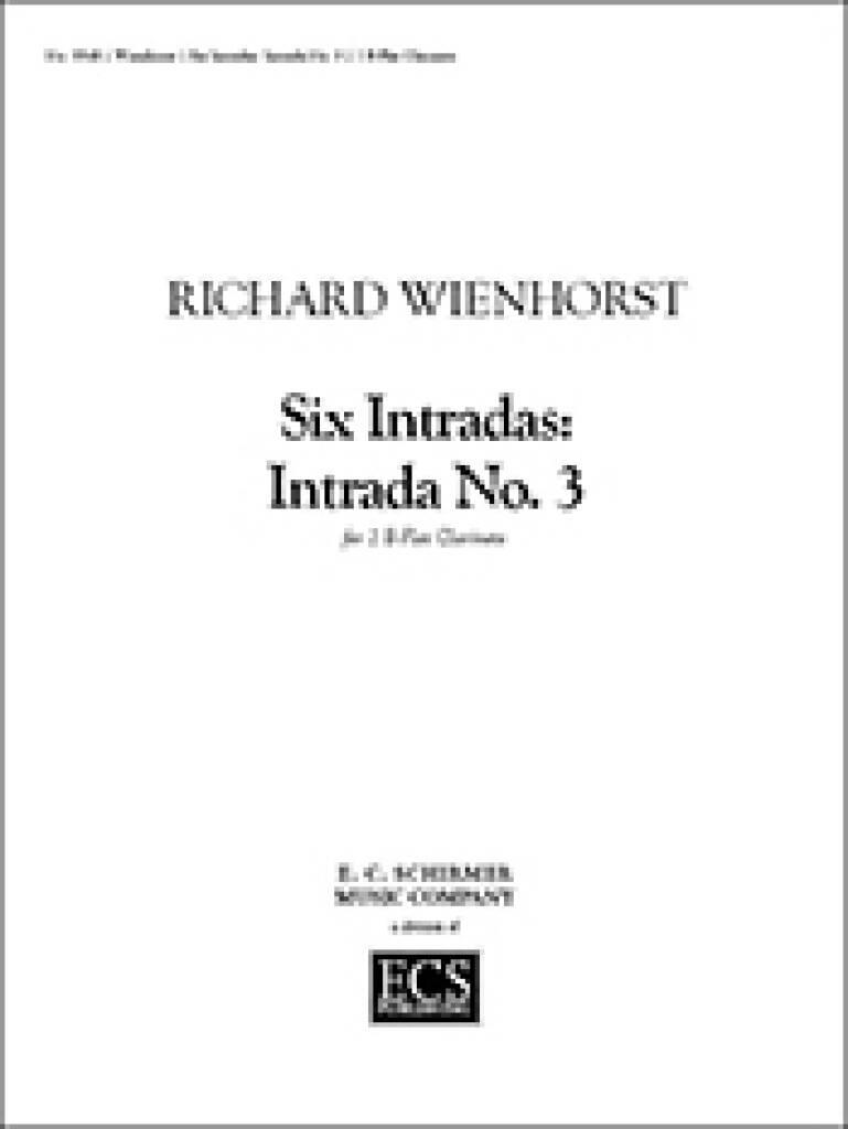Six Intradas: Intrada No. 3