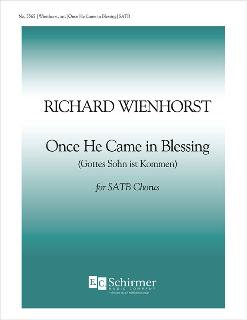 Once He Came In Blessing