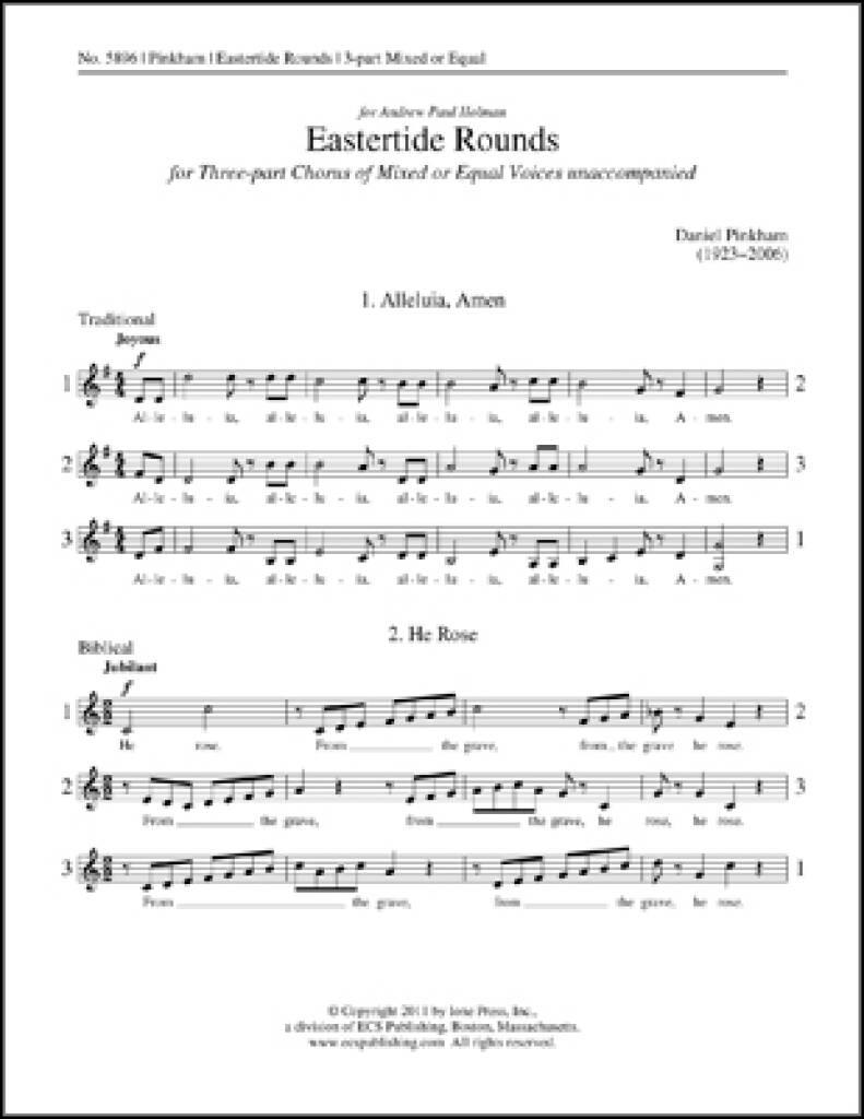 Eastertide Rounds