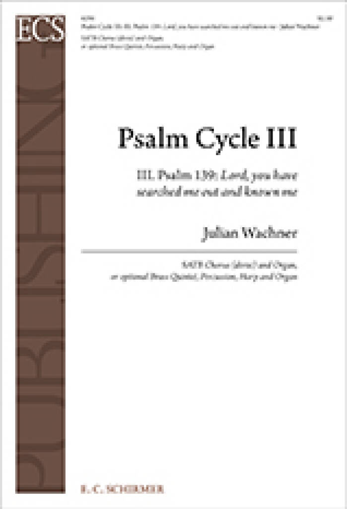 Psalm Cycle III : No. 3. Psalm 139