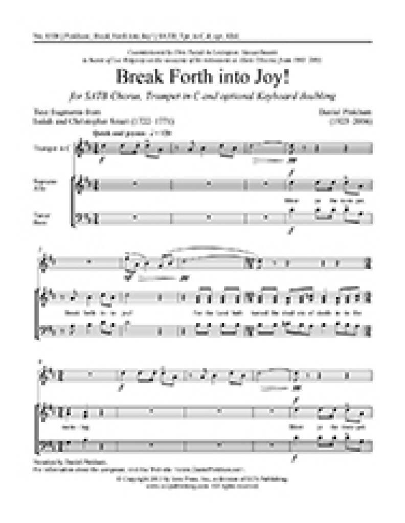 Break Forth into Joy!