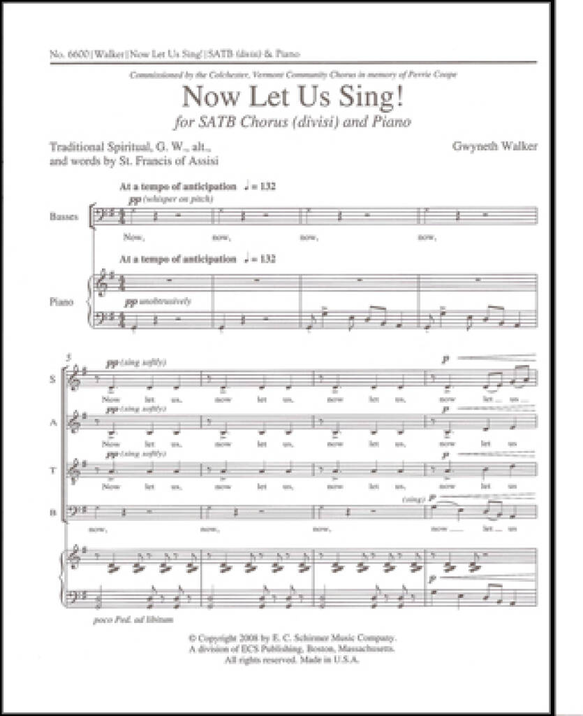 Now Let Us Sing!