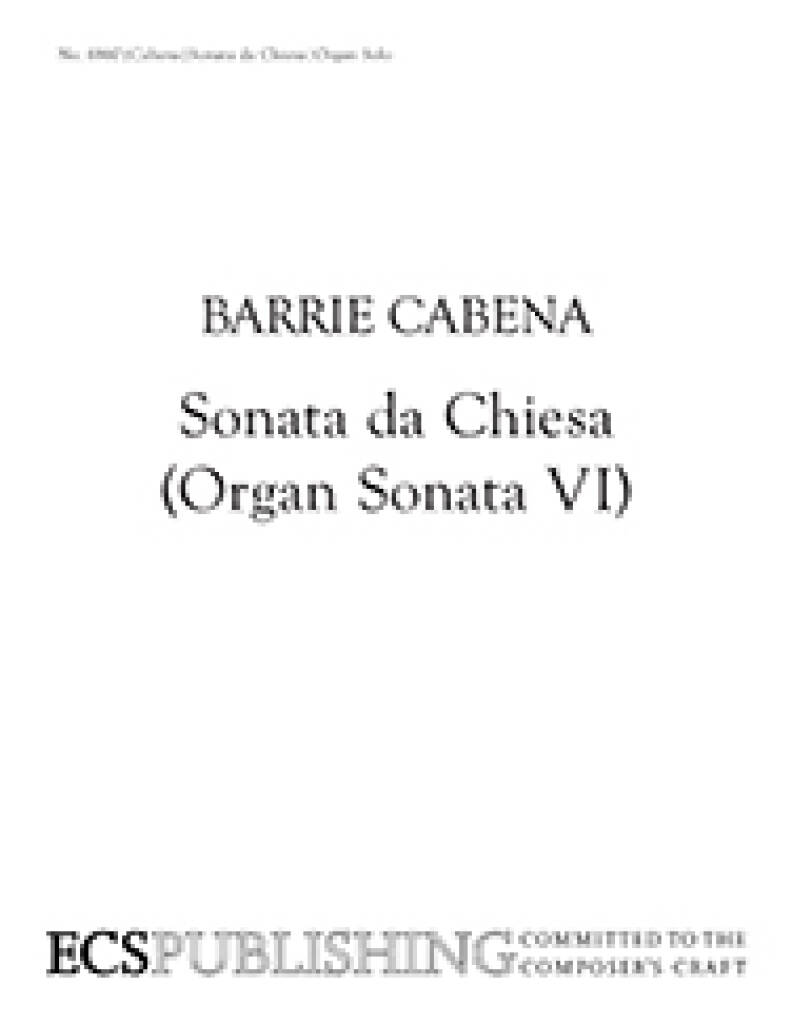 Sonata da Chiesa : Organ Sonata VI