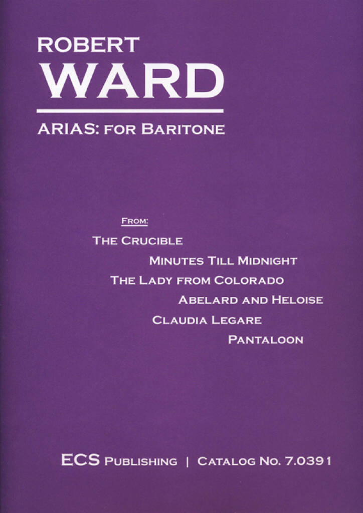 Arias for Baritone
