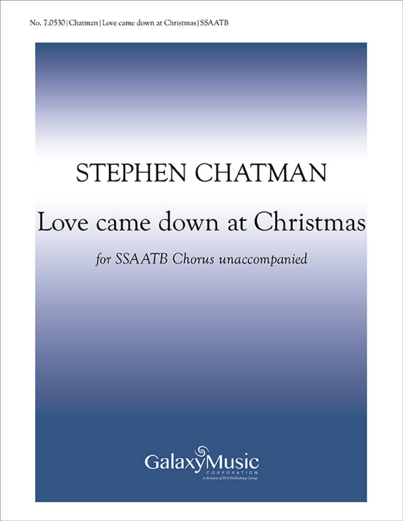 Love Came Down at Christmas