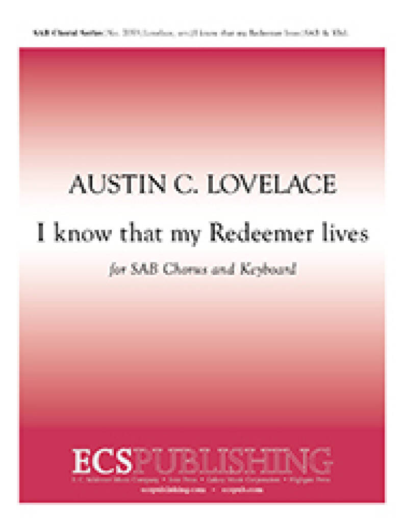 I Know that my Redeemer lives