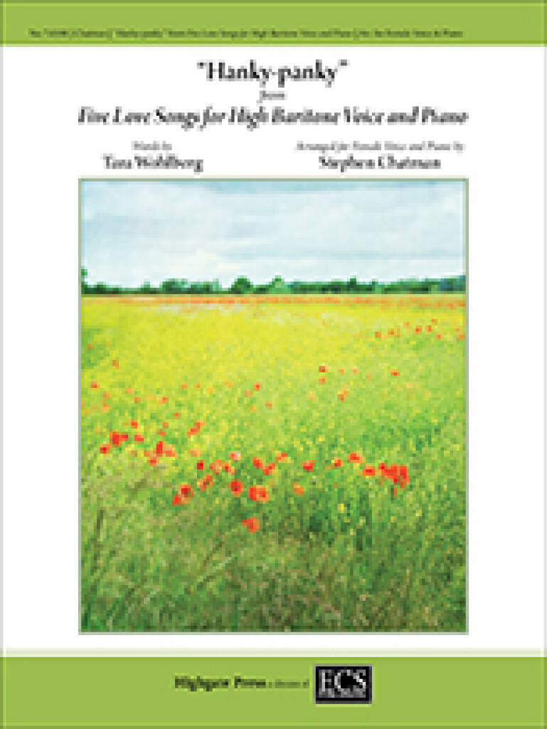 5 Love Songs for High Barit1 Voice & Piano : Hanky-panky