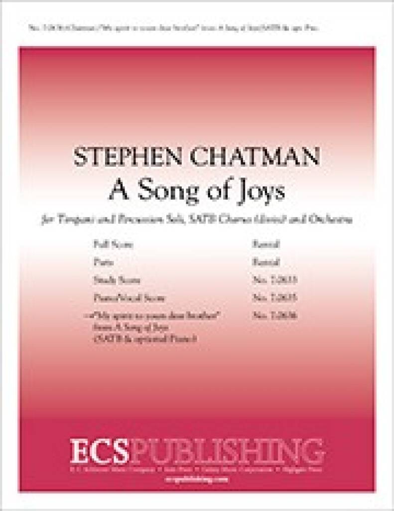 A Song of Joys: My spirit to yours dear brother
