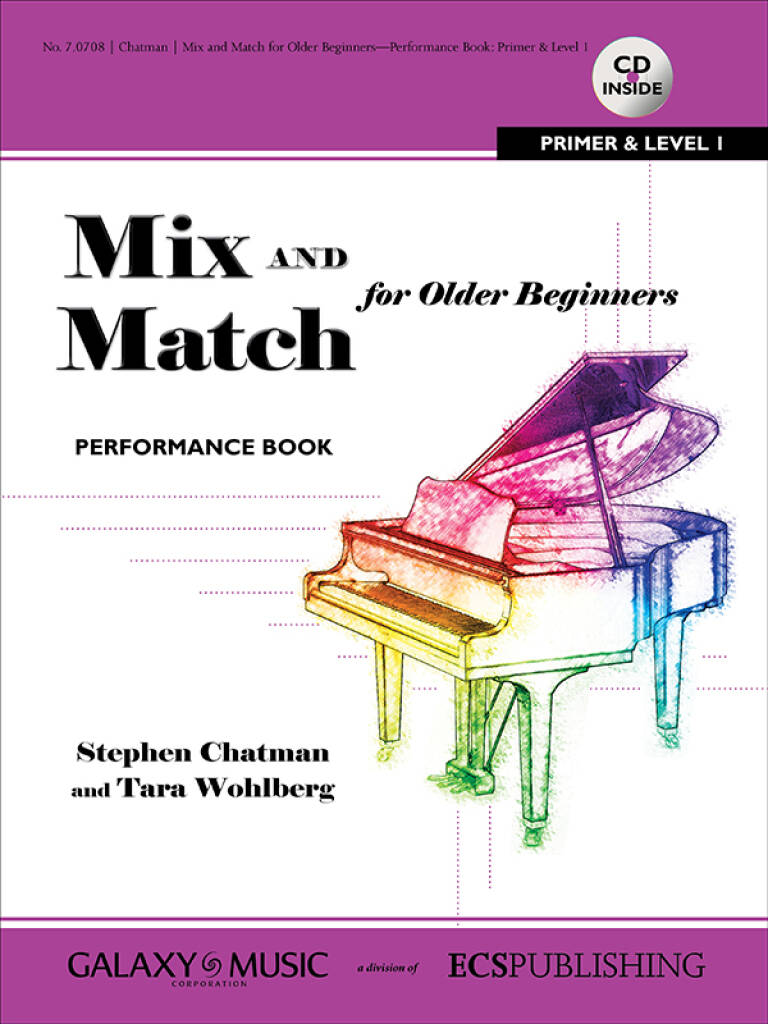 Mix and Match for Older Beginners : Performance Book: Primer and Level 1