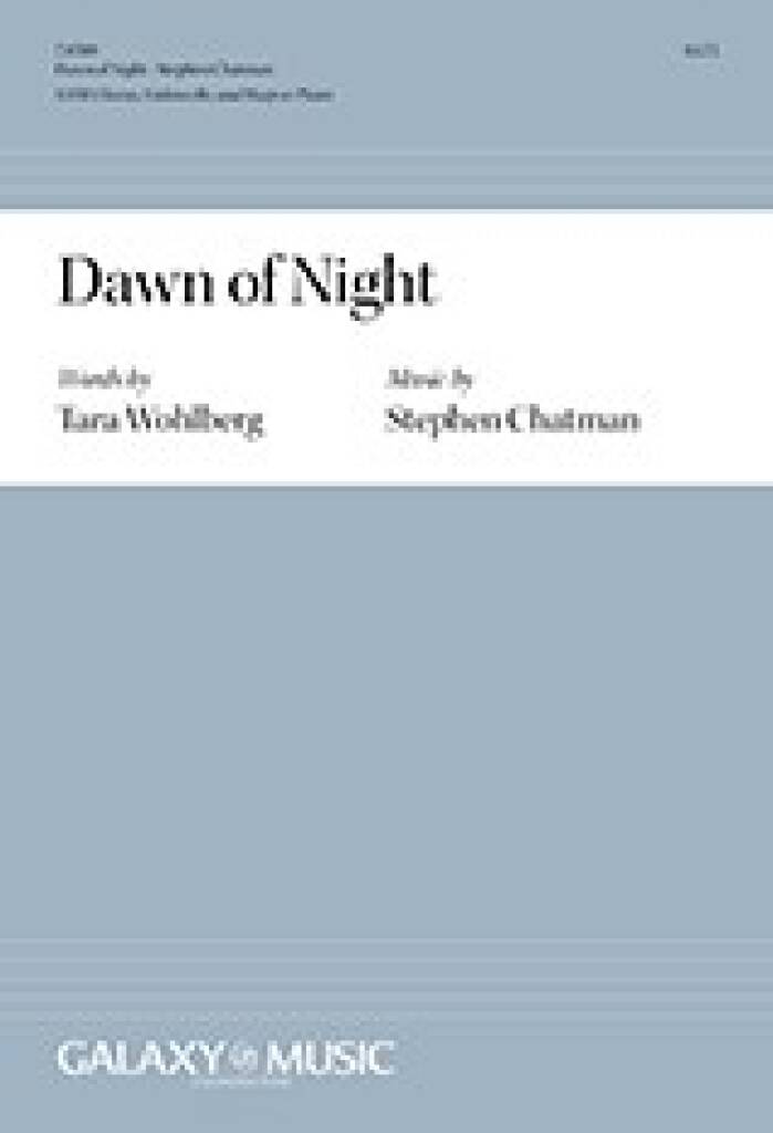 Dawn of Night : Full/Choral Score