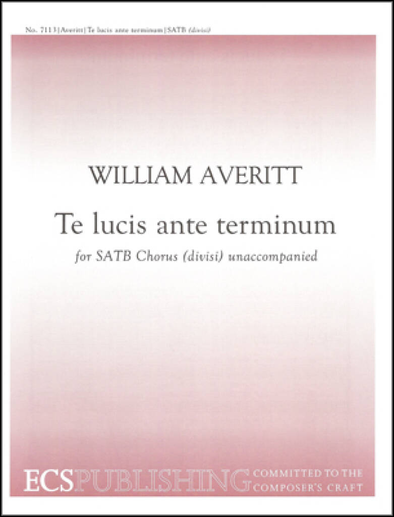 Te lucis ante terminum
