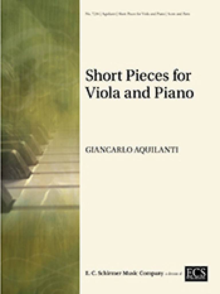 Short Pieces for Viola and Piano