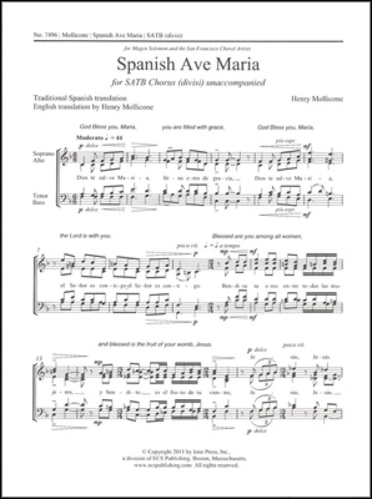 Spanish Ave Maria
