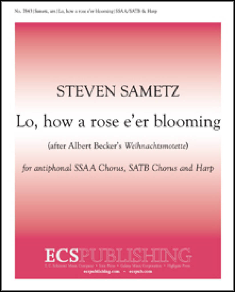 Lo, How a Rose e'er Blooming