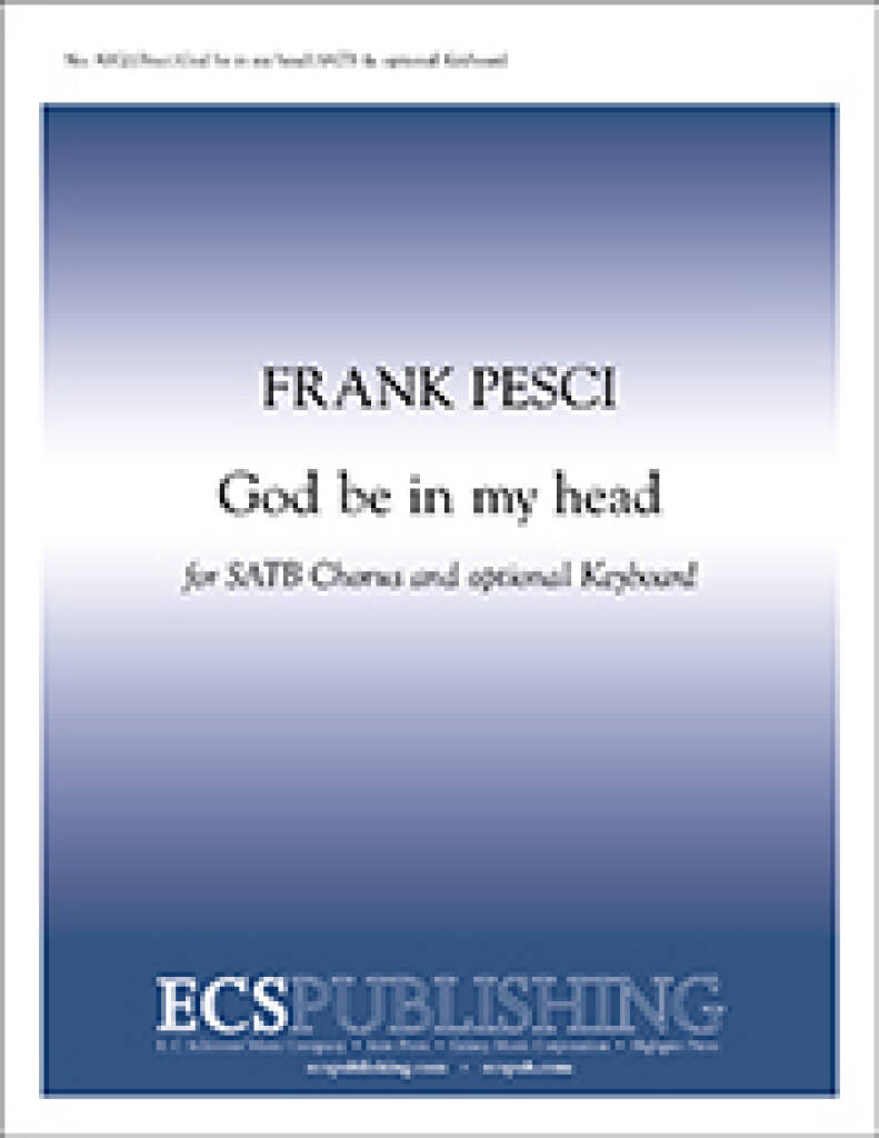 God be in my head