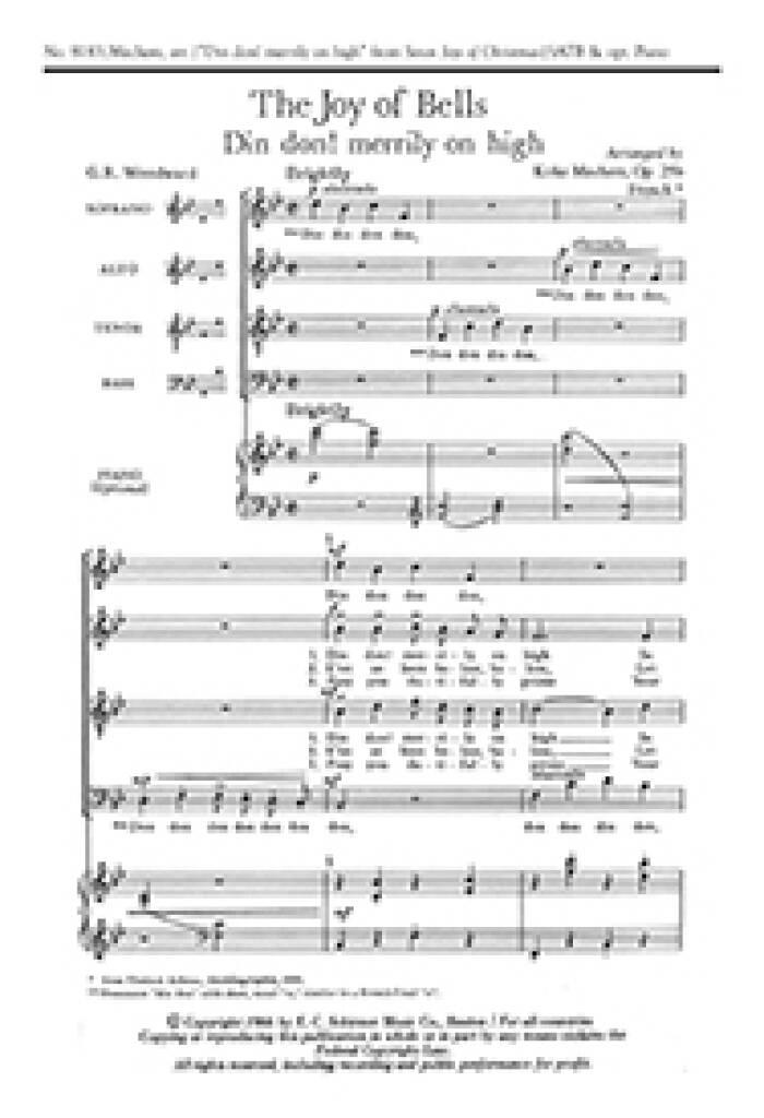 The Joy of Bells Din don! merrily on high : from The Seven Joys of Christmas