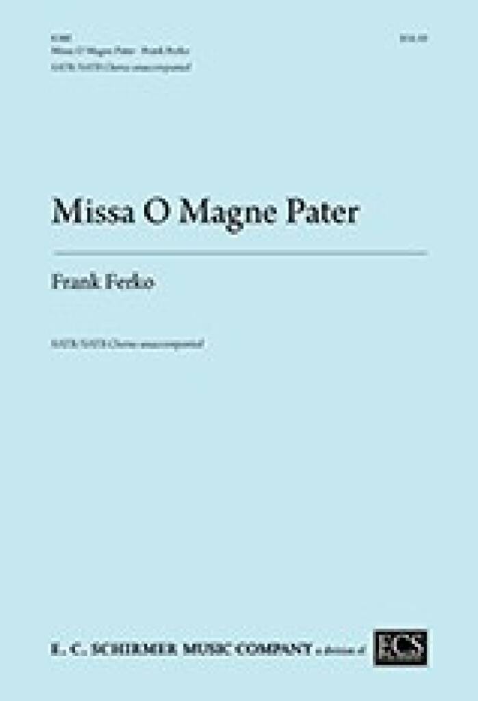Missa O Magne Pater
