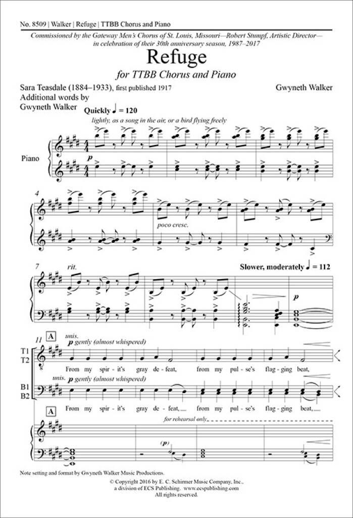Refuge : from Sing Evermore!