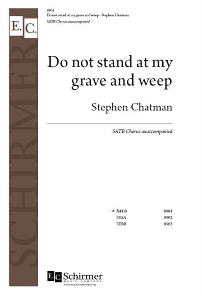 Do not stand at my grave and weep