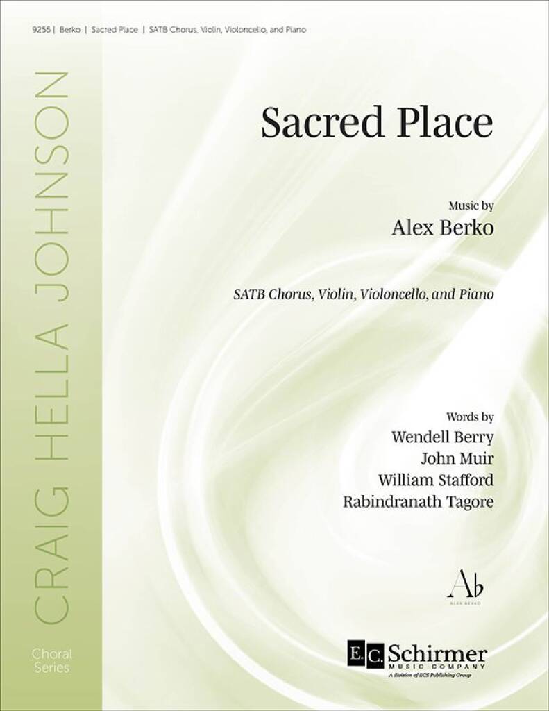 Sacred Place : Full/Choral Score