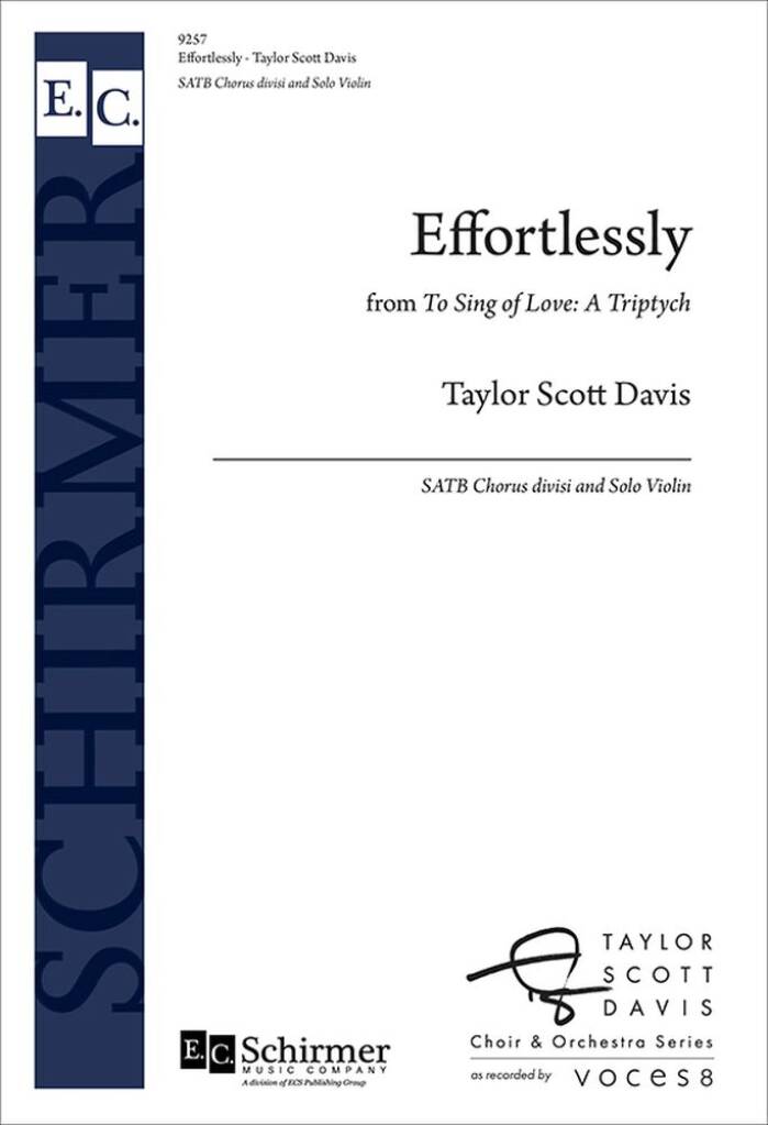 Effortlessly : Choral Score