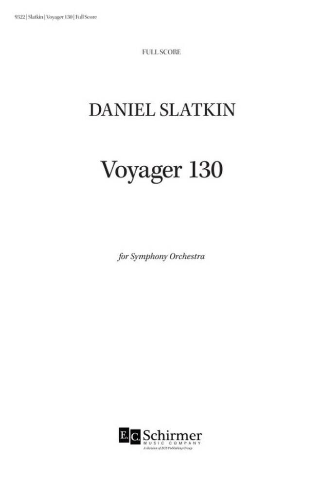 Voyager 130 : Additional Full Score