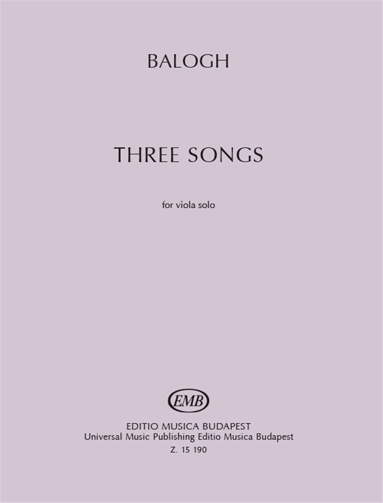 Three Songs